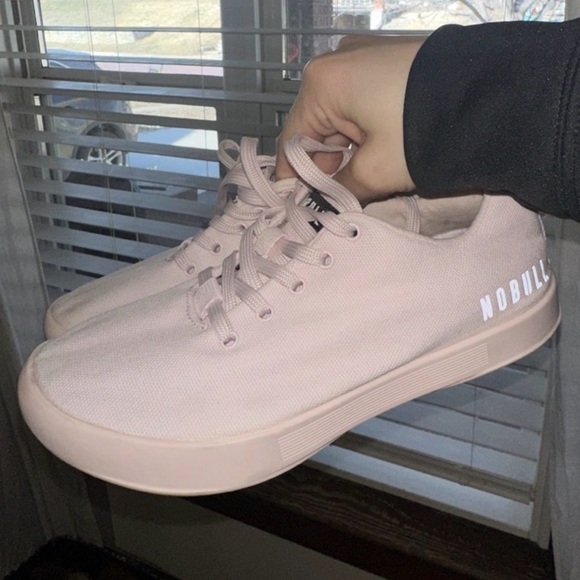 NOBULL Shoes - NOBULL Baby Pink Sneakers - Size 8
